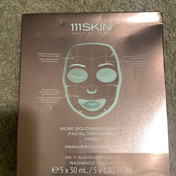 111Skin ROSE GOLD BRIGHTENING FACIAL  MASK - Picture 2 of 4
